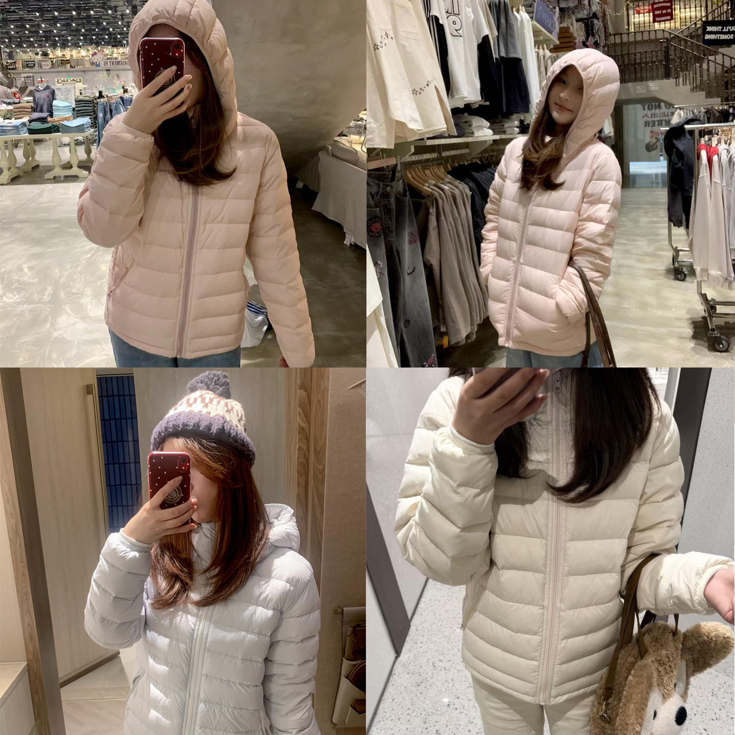 哦米家 排骨羽绒服女韩版百搭保暖秋冬季显瘦休闲外套