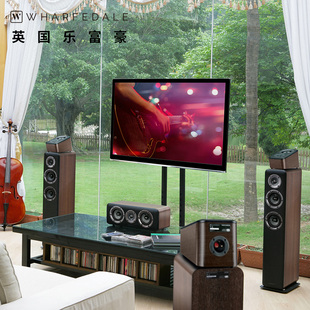 5.1声道家庭影院套装 Wharfedale D300 中置环绕前置套装 乐富豪