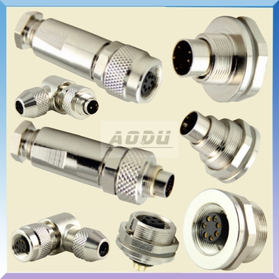 金属IP68防水航空插头M9连接器