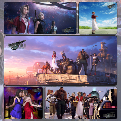 最终幻想7重生重置版游戏鼠标垫