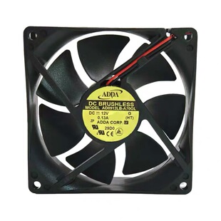 ADDA正品 DC12V滚珠散热0.13A风扇9025 A70GL全新原装 AD0912LB