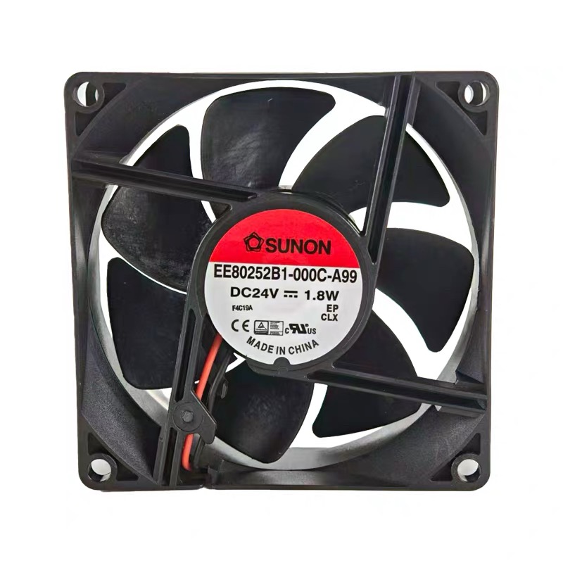 SUNON建准全新原装正品 EE80252B1-000C-A99 DC24V 8025散热风机