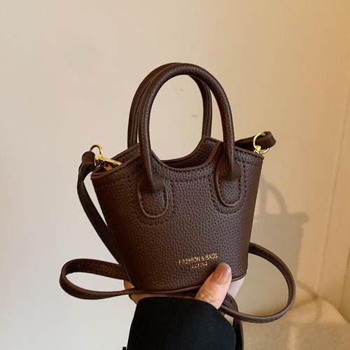 2024新款复古百搭手提超火水桶包