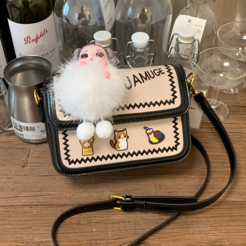 甜美可爱单肩包包女2025新款时尚洋气斜挎包超火精致百搭小方包潮,箱包皮具/热销女包/男包,小方包,淘宝优惠券,粉丝福利购,淘宝优惠卷