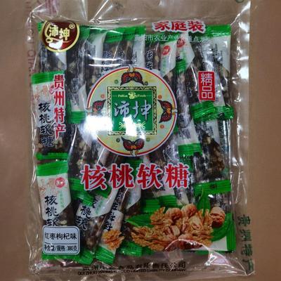 贵州特产 中意食品沛坤核桃软糖核桃软片380克传统糕点