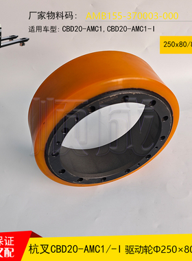 杭叉大金刚AEBS200-124000-000堆垛叉车250x80搬运轮子12孔驱动轮