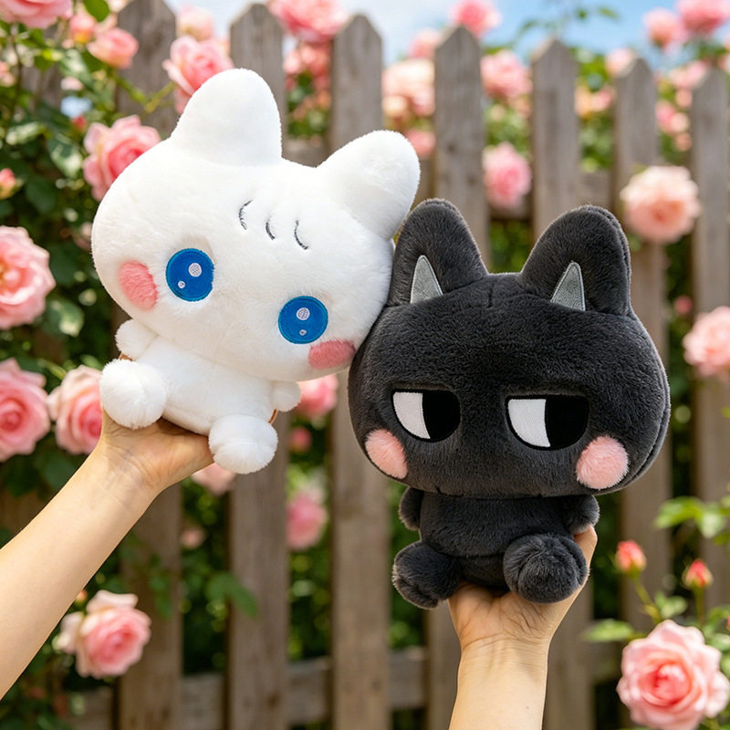 咪咪沐沐猫毛绒玩具治愈小猫公仔