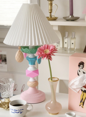 Cure department马卡龙少女风台灯公主床头灯少女书桌女孩房USB灯