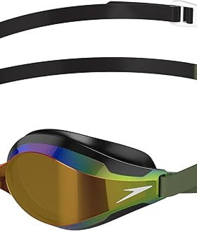 speedo 鲨鱼皮专业竞赛镀膜泳镜 Speedsocket2代