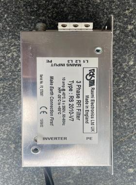 【请询价】英国RASMI电源滤波器RS2010-V7原装拆机质量包好