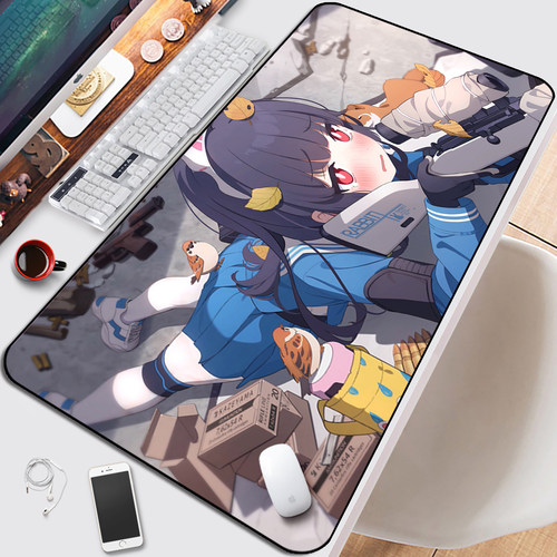 霞泽美游碧蓝档案定制电竞鼠标垫