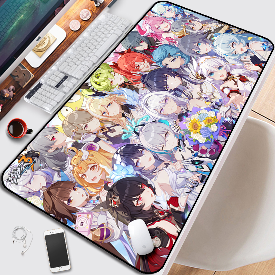 崩坏学园3二次元周边动漫鼠标垫