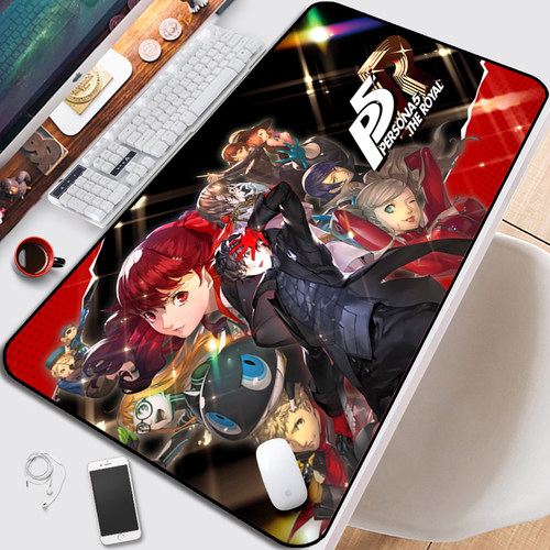 Persona5黑猫女神异闻录P5鼠标垫