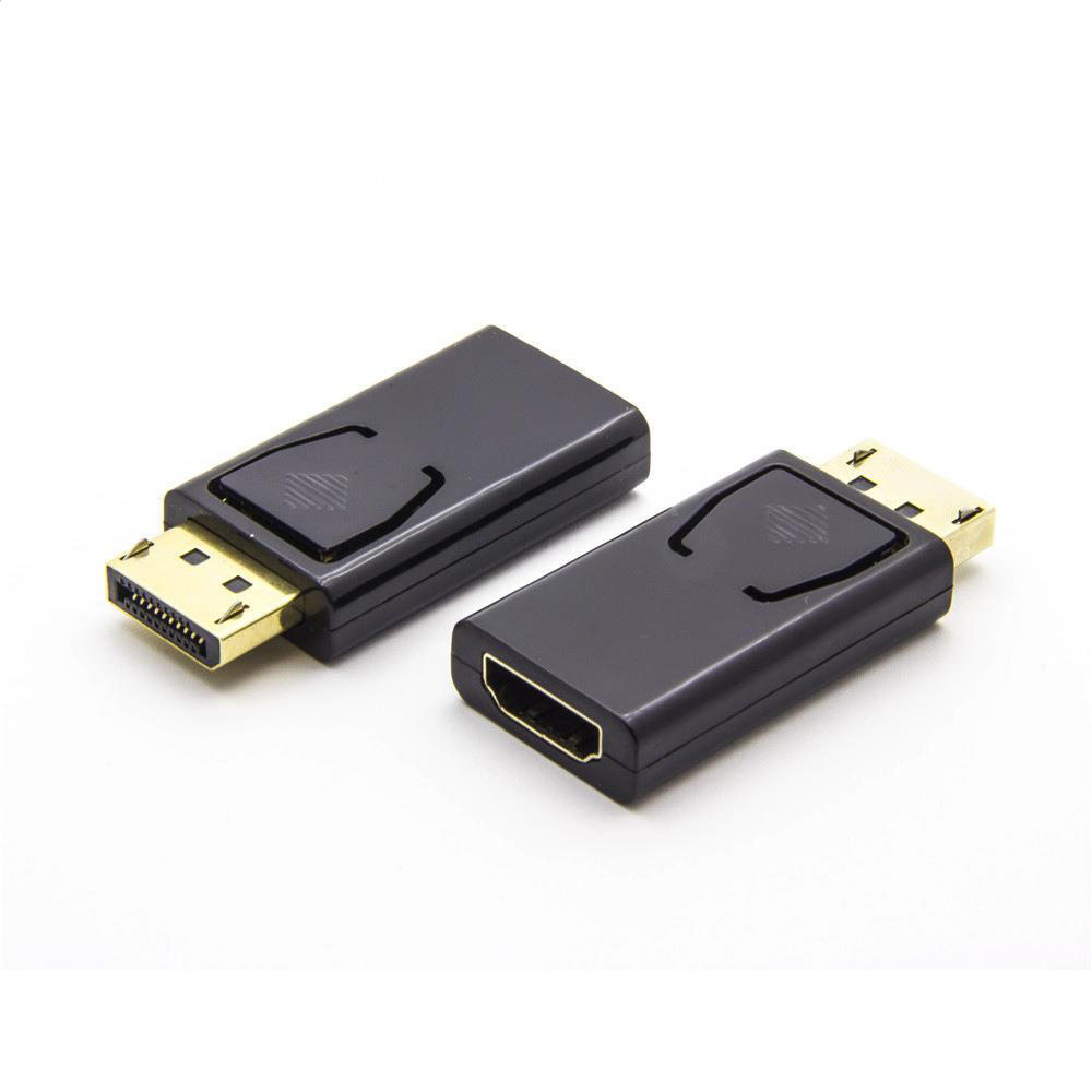 dp转hdmi转接头displayport公转HDMI母4K转换器电视高清线1080P