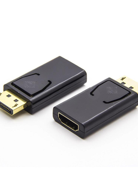 dp转hdmi转接头displayport公转HDMI母4K转换器电视高清线1080P