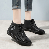 单鞋 晴雨鞋 女雨靴胶鞋 女雨鞋 学生中低靴洗车 女水靴保暖加绒防水鞋