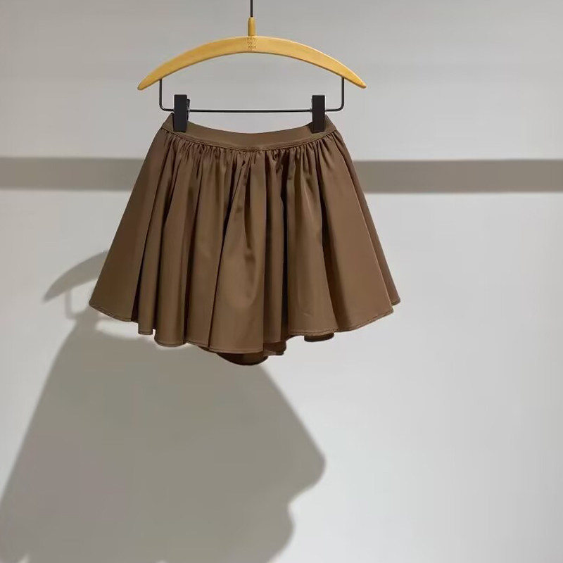百褶裙裤裙休闲裤裙女童纯棉