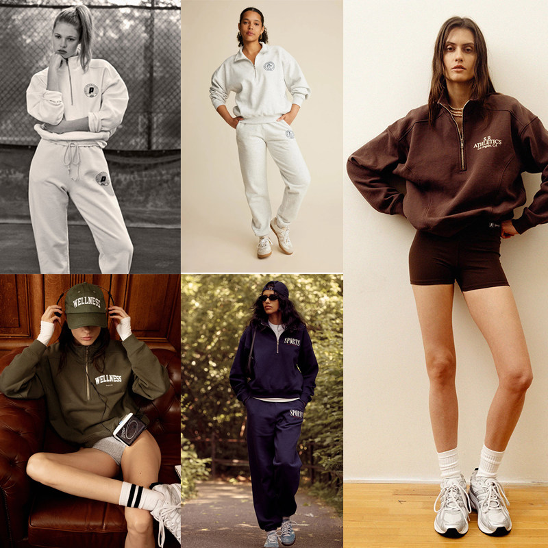 美式小众品牌复古系列抓绒卫衣