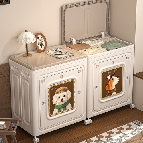 【当日发货】翻盖式收纳箱大容量