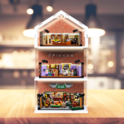 亚克力老友记莫妮卡公寓收纳柜