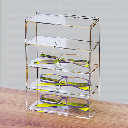 青透透明装放隐形眼镜收纳盒