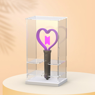 应援棒展示盒防尘罩网红款克拉棒透明防尘罩三代爱丽棒高清收纳盒