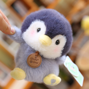 正版艺绒坊香墩墩桌伴娃娃小企鹅摆毛绒玩具水豚熊猫公仔生日礼物