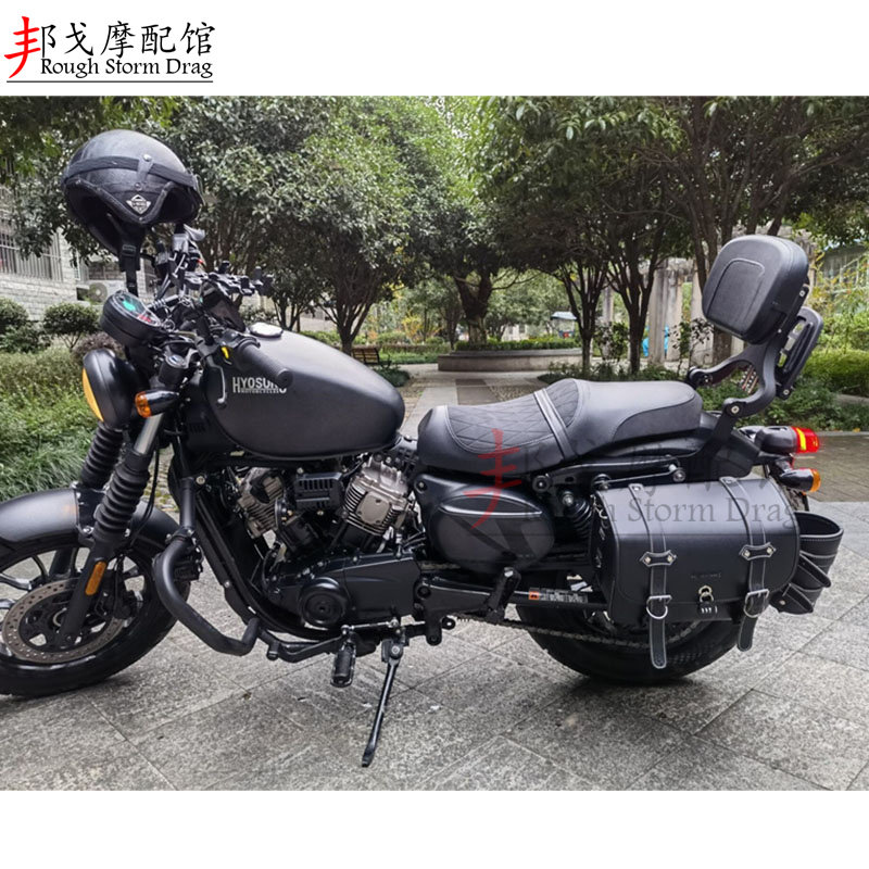 晓星轻骑大韩gv250 gv300 gv650折叠靠背 晓星300多功能移动靠背