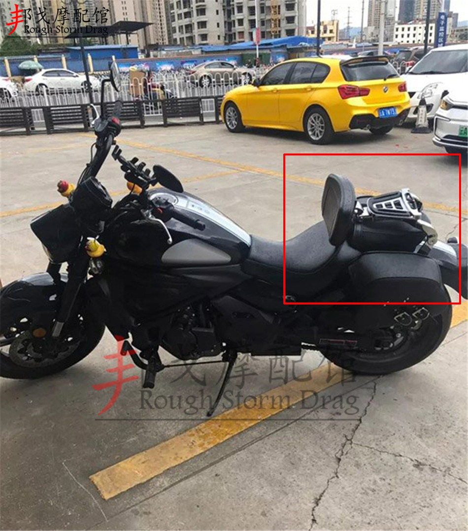 摩枭500ms改装靠背 可折叠多功能后靠背 500mg前后伸缩两用背垫