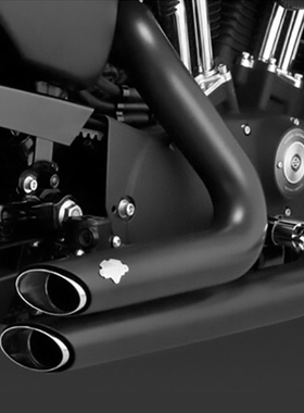 美国VANCE&HINES哈雷VH排气883 48 1200 XL883台湾产排气管双管排