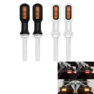 适用于哈雷883X48软尾街霸肥仔突破肥霸路威三合一迷你后转向灯