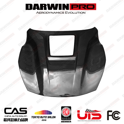 DarwinPRO 法拉利F12的IMP版改装干碳纤维透明发动机盖 引擎盖
