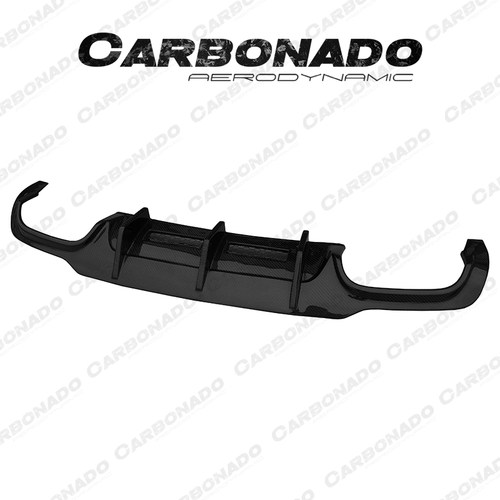 Carbonado 奔驰 W204 C63 AMG Revozprt 改装 包围 碳纤维 后唇