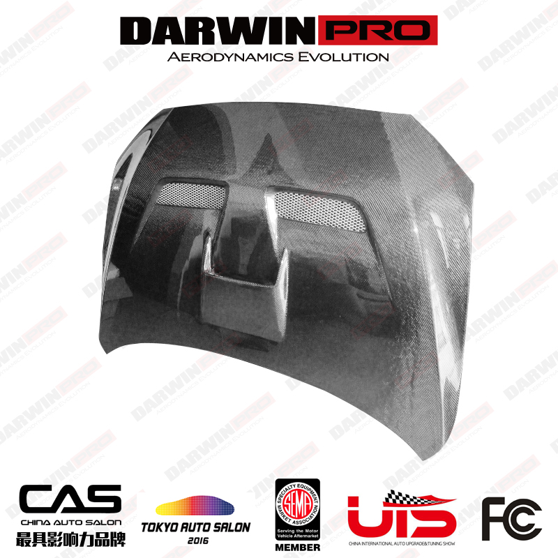 DarwinPRO 三菱 EVO10 改装 包围 碳纤维 发动机盖 引擎盖
