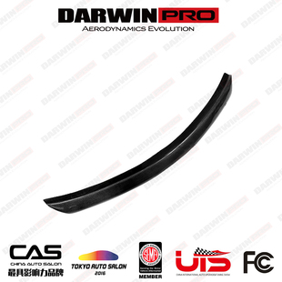 DarwinPRO 奔驰C级W204C200C63AMGC74改装TR版碳纤维尾翼定风翼