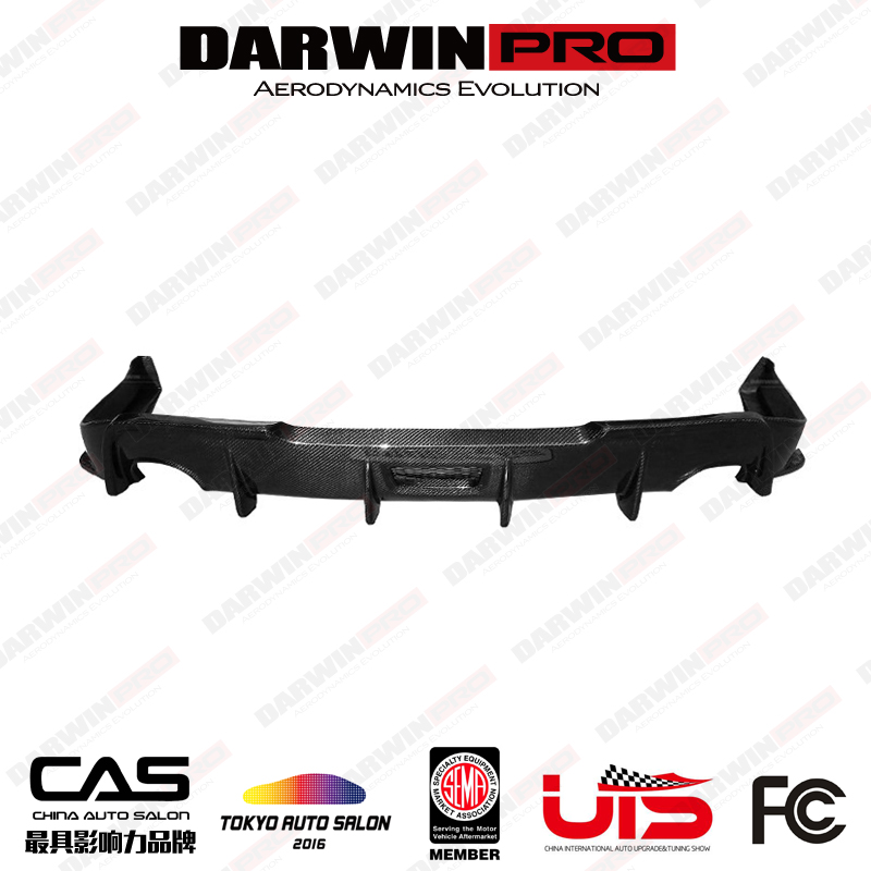 DarwinPRO 英菲尼迪 G25 G35 G37 全碳纤维鲨鱼鳍后包围改装后唇