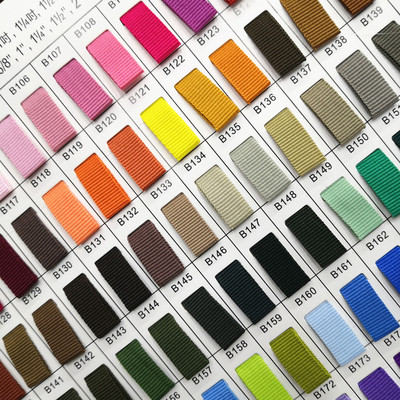 2cm宽横纹带涤纶织带平纹织带服装辅料diy涤纶回纹带彩色POLY带