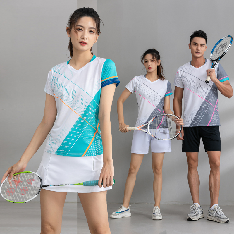 2025羽毛球服男女套装夏季速干上衣短裤裙运动乒乓球比赛队服定制