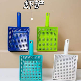 海鲜鱼缸贝类池沥水捞商超水产捞勺花甲捞花螺漏水捞勺子虾铲