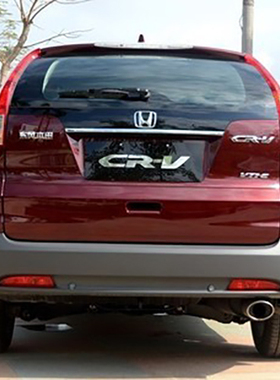 本田2012151618款款CRV尾喉 12款CRV消音器 CRV尾管 不锈钢加厚