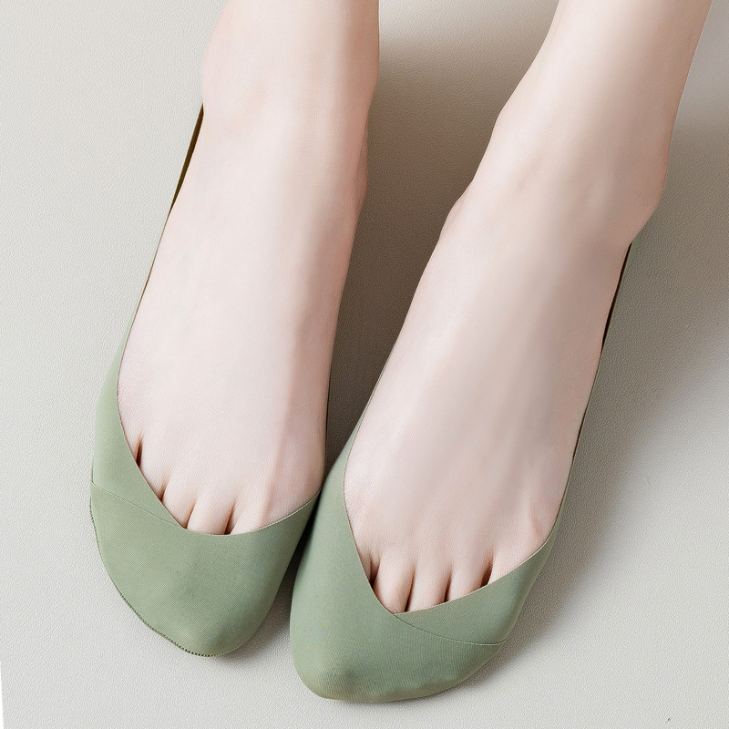 仿高跟鞋形状交叉船袜女隐形硅胶防滑不掉跟女士夏季薄款冰丝袜套,女士内衣/男士内衣/家居服,船袜,淘宝优惠券,粉丝福利购,淘宝优惠卷