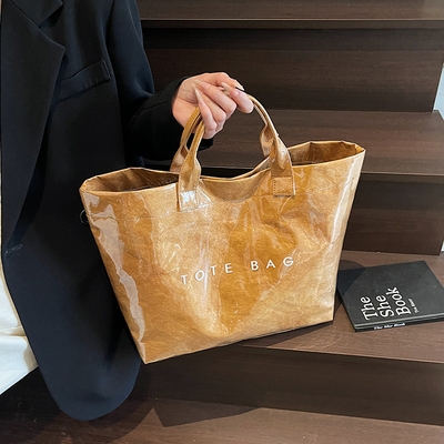 ZATZ透明果冻大包手提托特包