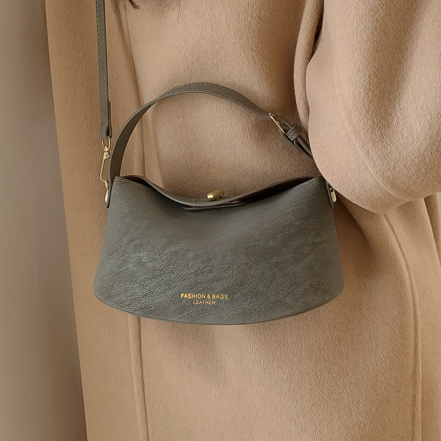 ZATZ简约复古盒子手拎医生包