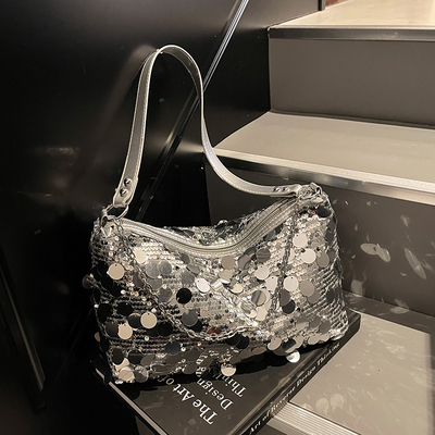 ZATZ高级感亮片小众设计腋下包