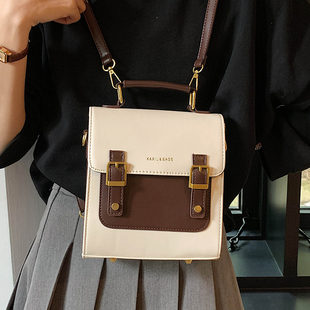 高级感手提剑桥小包包女2026新款 旅行包春夏质感英伦风双肩包 时尚