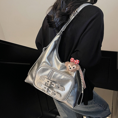 多用潮酷双肩包百搭质感托特包