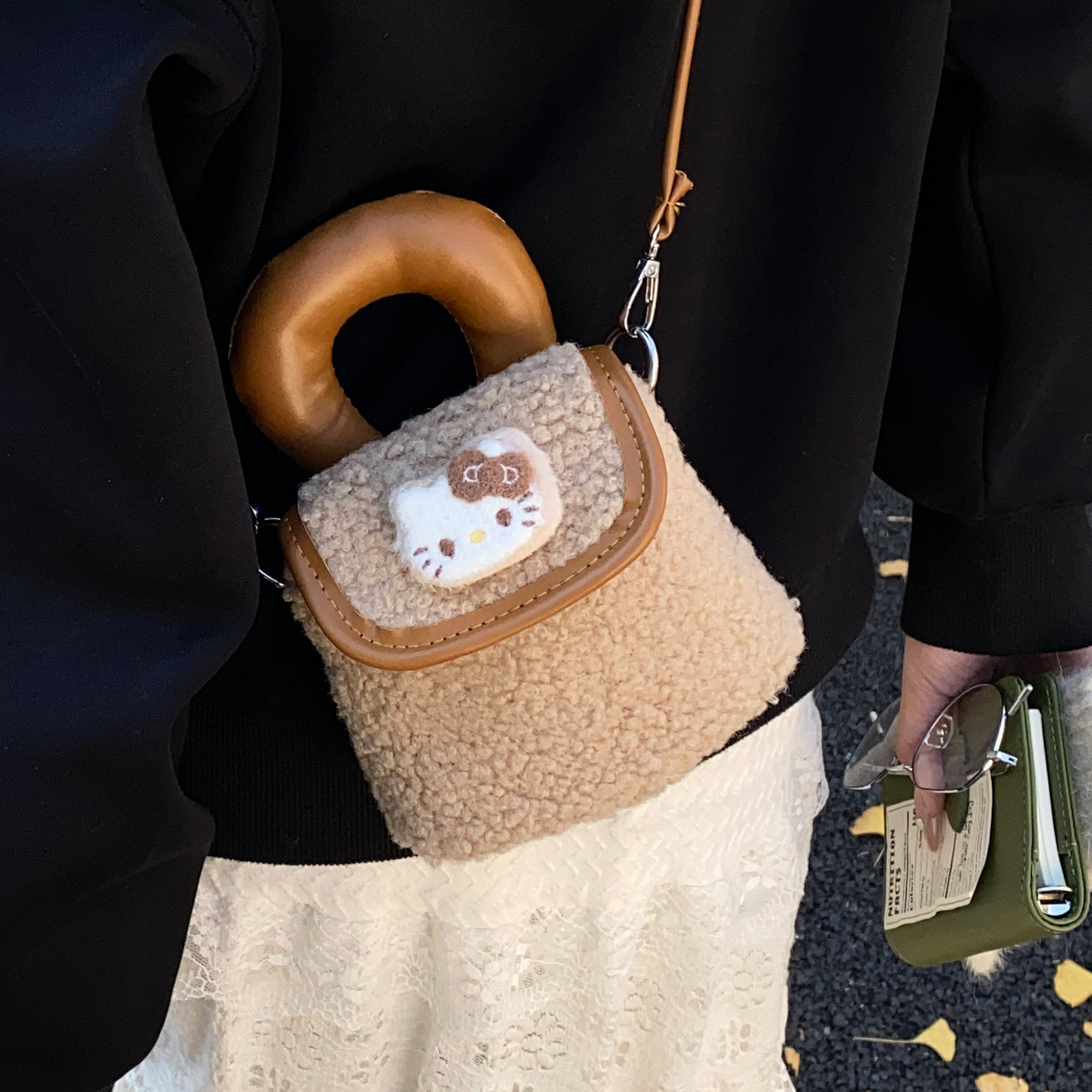 ZATZ甜美可爱风手拎迷你水桶包