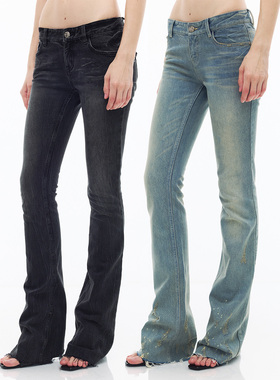 【秦岚同款】【JelloJeans】进口土耳其棉微弹低腰牛仔裤