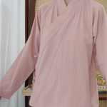 遥知汉服纯棉彩色中衣长袖套装交领右衽内搭日常禅修男女外穿睡衣