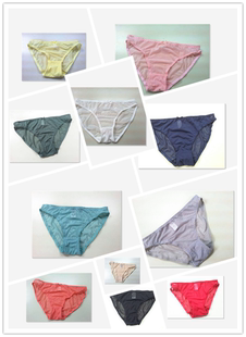 新款夏季网纱全透明内裤女透气速干性感网面后镂空中低腰三角裤头